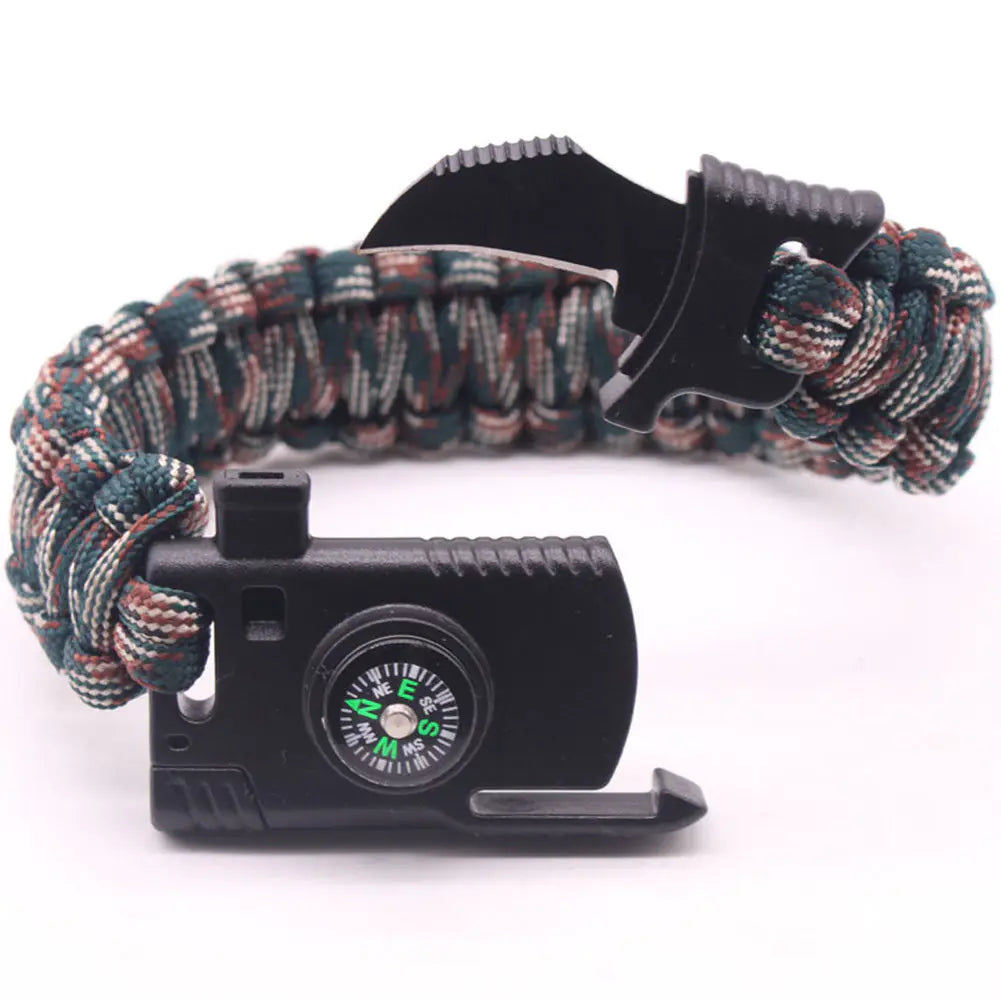 Paracord Bracelet Knife for Survival and Adventure