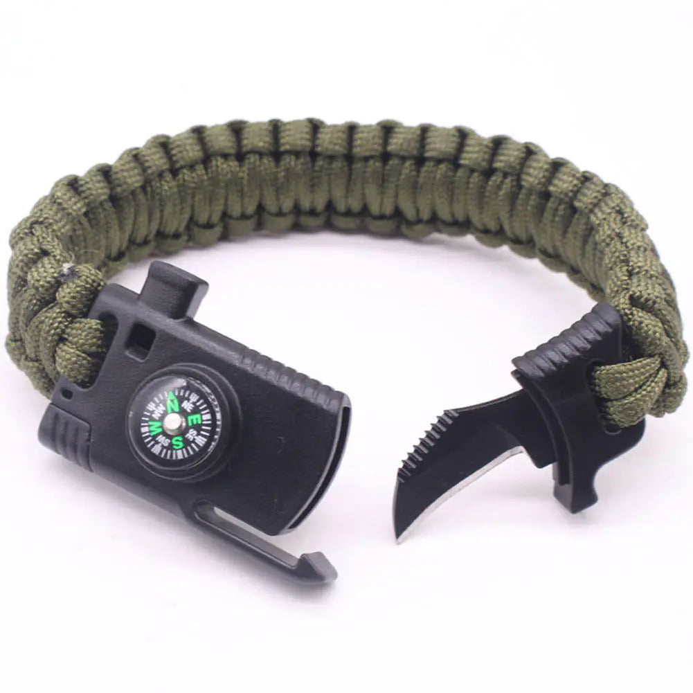 Paracord Bracelet Knife for Survival and Adventure