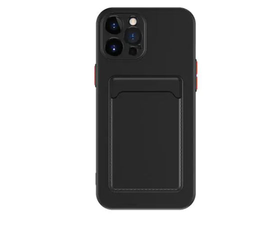 Simple Solid Color Liquid Silicone Phone Case
